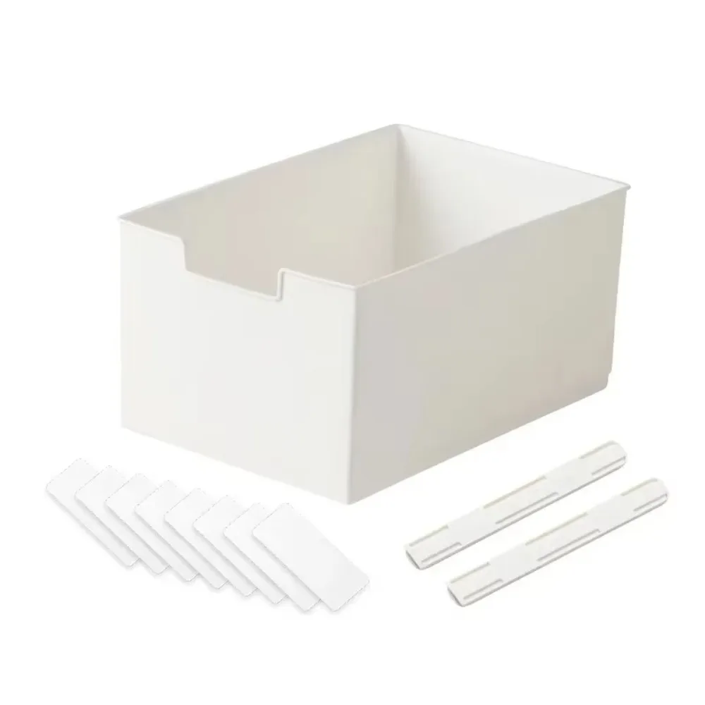 Portable Pull Out Cabinet Drawer Organizer Slide Out Plastic Storage Shelves Space Saving Storage Rack