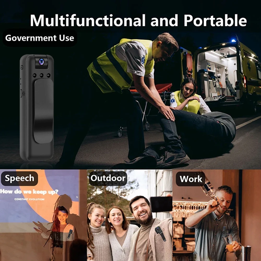 Video Camcorder,Wifi Professional Camera For Meeting ,Speech,or Work,HD 1080P Infrared Night Vision Mini Camera