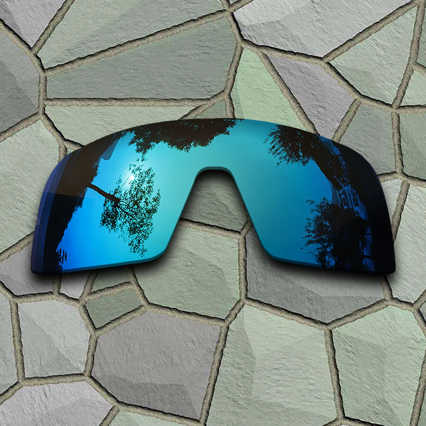 Sky Blue Sunglasses Polarized Replacement Lenses for Oakley Sutro