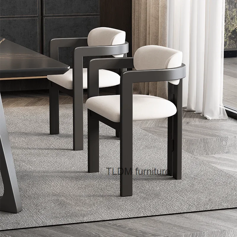 Simple minimalist dining chairs ergonomically designed training activities, unique luxury training chairs, living room Cadeira