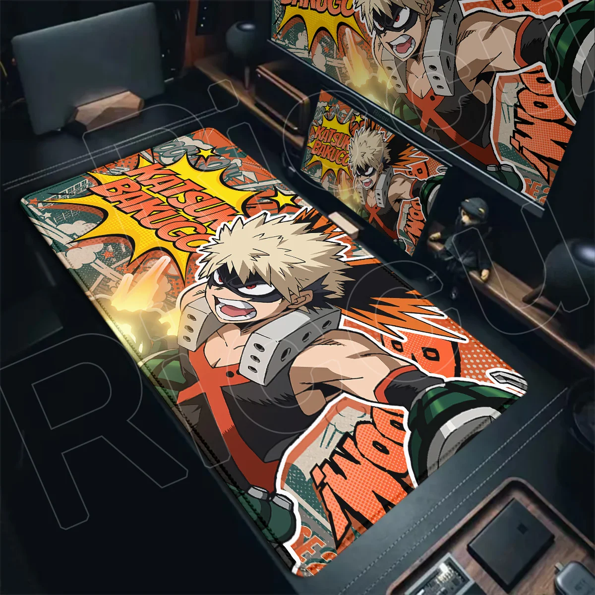 New Custom Large Mousepad Anime My Hero Academia Midoriya Lzuku Gaming Table Decoration Keyboard Carpet Xxl Office Antislip Rugs