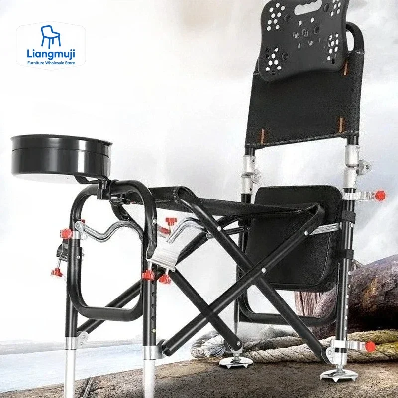 

Comfort Nordic Fishing Chairs Fold Portable All Terrain Fishing Chairs Multifunction Bracket Banco De Pesca Entertainment