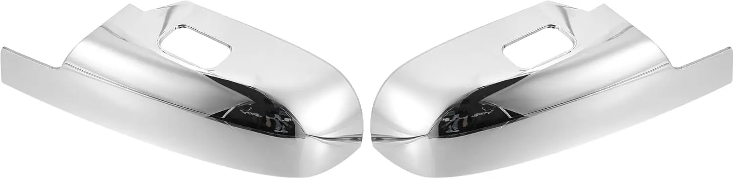 Chrome Side Mirror Lower Half Cover For 07-13 Silverado Suburban Tahoe Sierra Yukon Cadillac Escalade