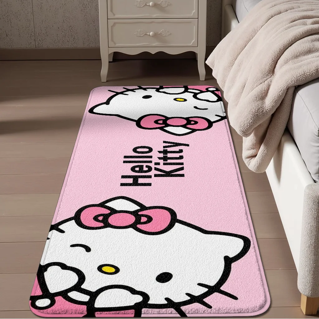 Hello Kitty Double - Face Rug - Perfect for Bedroom, Nursery, Home Decor, Best for Hello Kitty Lovers, Great Gift Idea