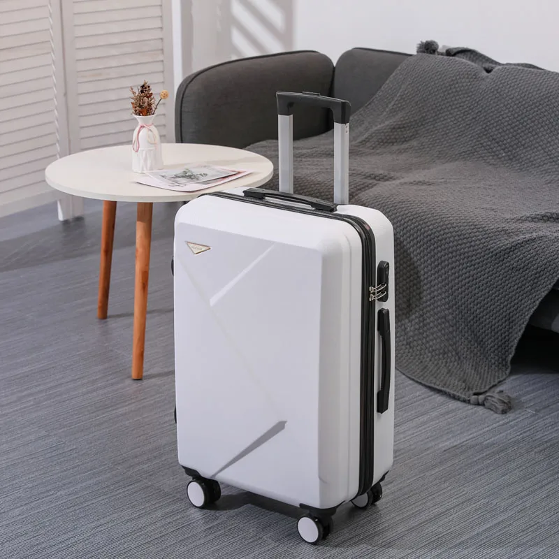 Equipaje 20-24-26 pulgadas 360 ° Mute Wheel Travel de negocios hombres mujer equipaje maleta negocios