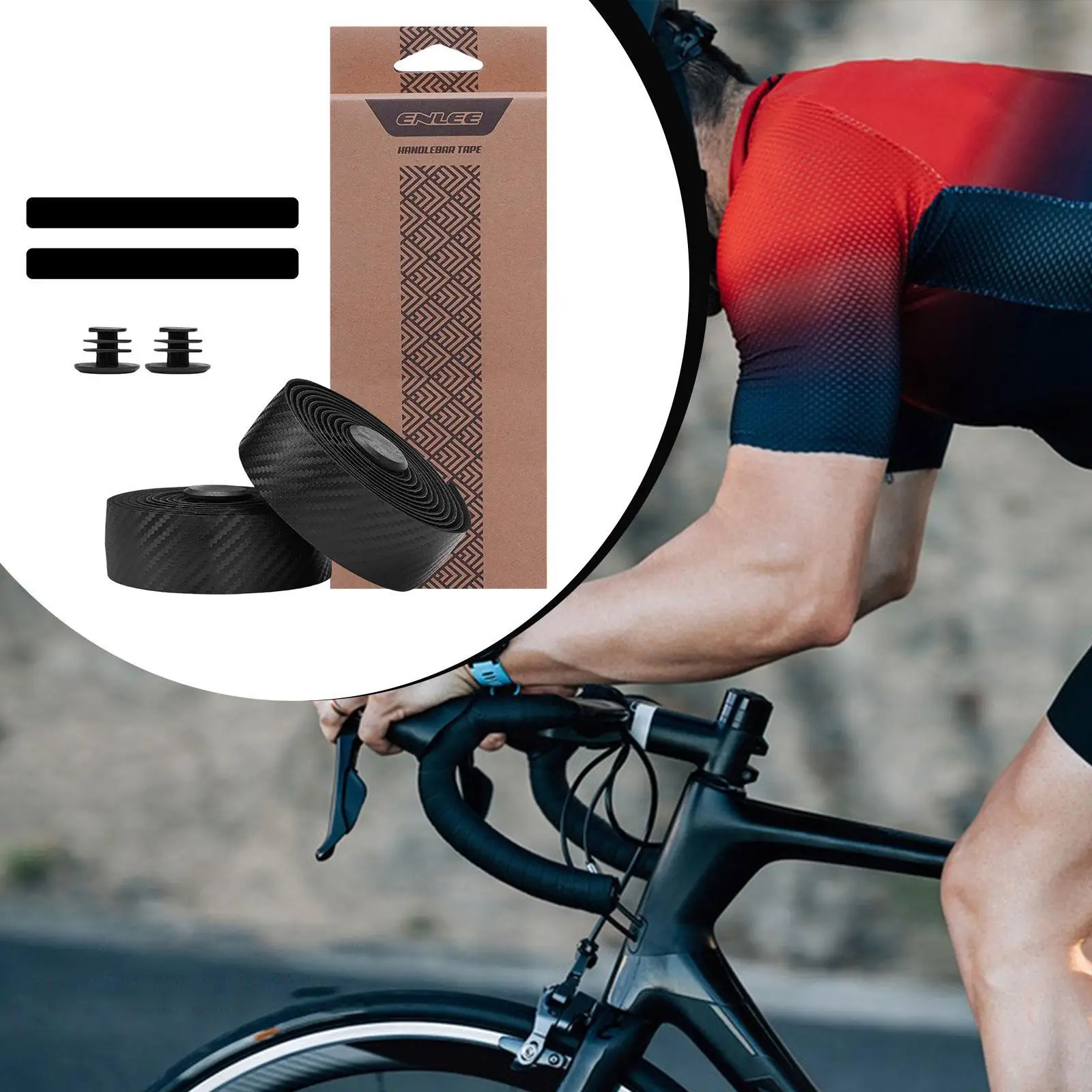 

2 шт. ленты на руль шоссейного велосипеда, улучшающие велосипедную ручку, обертывания для велосипедных ручек