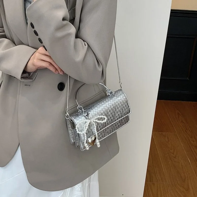 

Popular Elegant Leather Crossbody Bag Ladies Handbag, Shoulder Messenger Tote By Famous Designer, Classic Luxury Brand