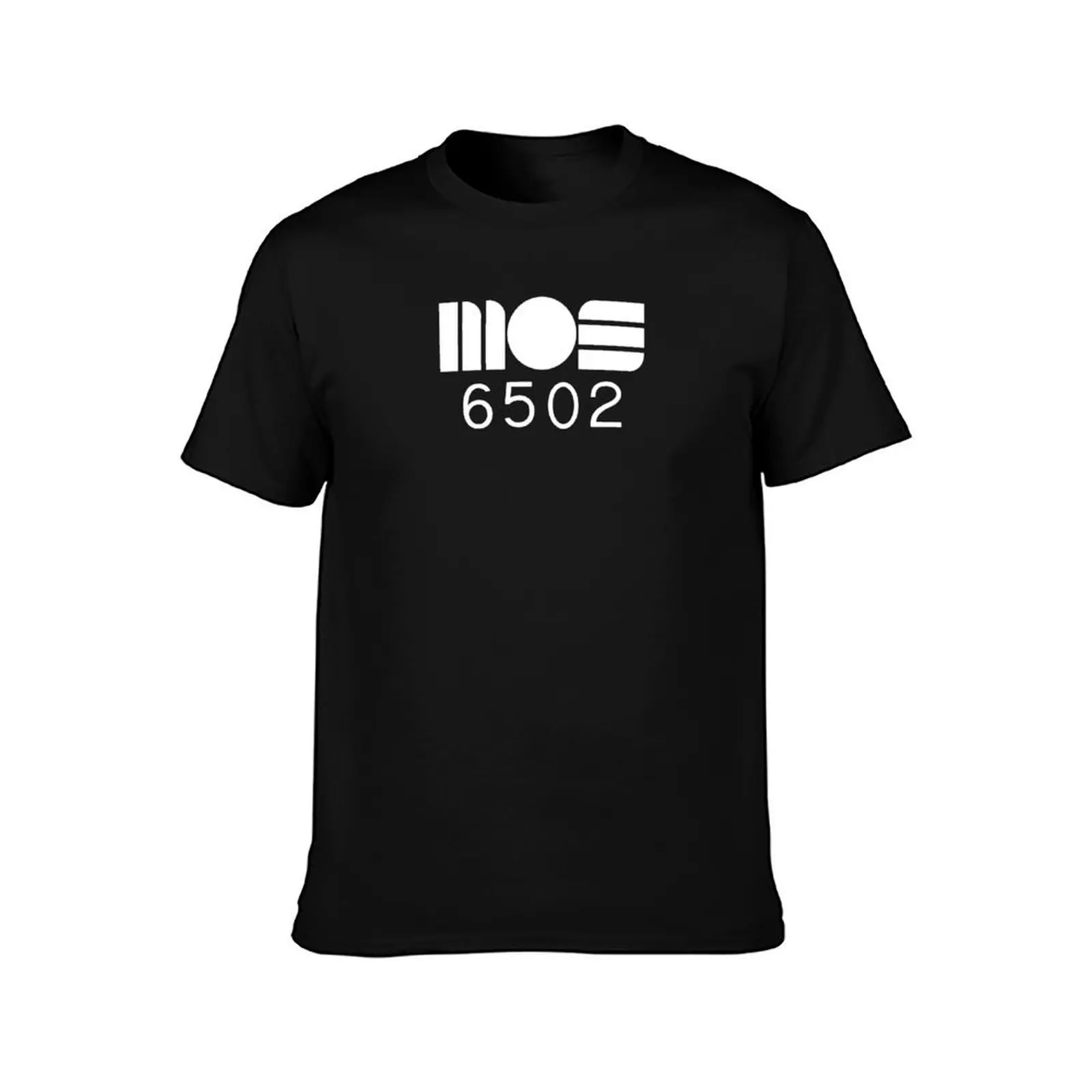 cotton shirts t plain pack logo White shirt CPU 6502 t man cotton 8-bit MOS man shirt t for man T-Shirt