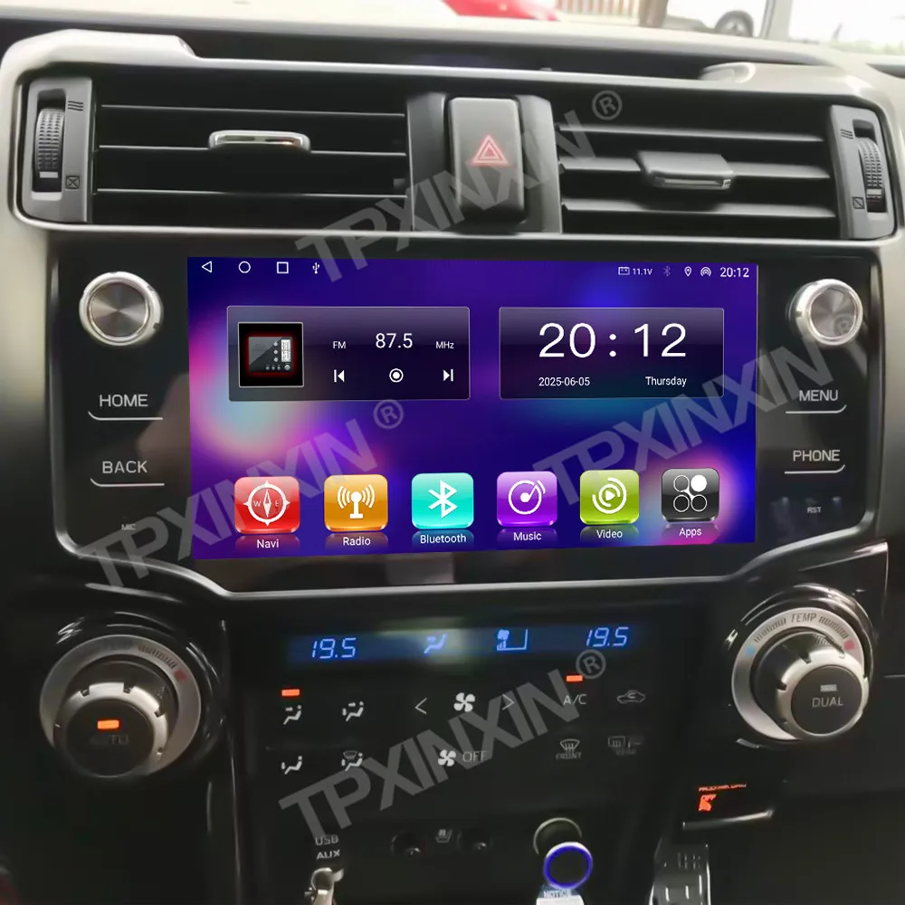Auto Andriod 13 Carplay For Toyota 4Runner 2010-2021 Car Radio 9