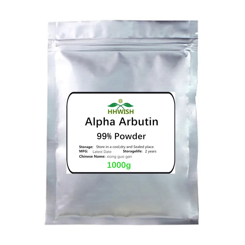 Alpha Arbutin 99% Cosmetic Grade Alpha Arbutin Powder,Alpha Boost Whitening,Slowing Down Aging Spot Skin Lightener