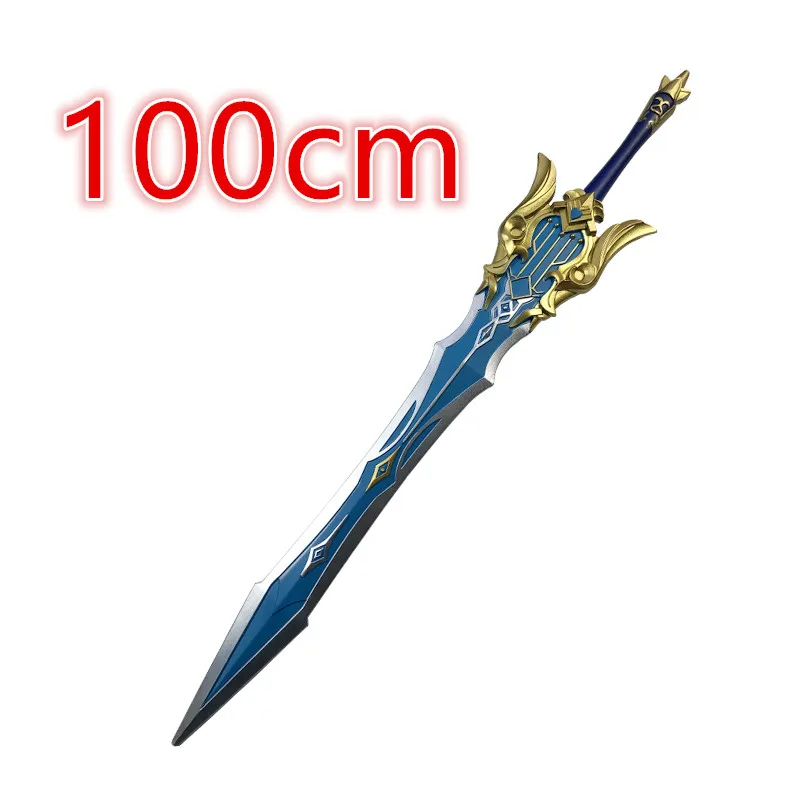 Cosplay Genshin Impact Sword Raiden Shogun Sword Engulfing Lightning Sword 1:1 Safety PU Model Weapon Sword Big 100cm