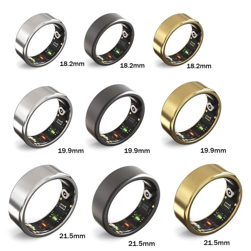 

Умное кольцо с шагомером и функцией беспроводной зарядки