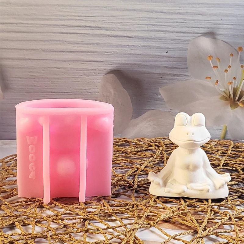 1 Piece, Yoga Frog Shape Fragr - Gel Air Freshener 评论和价格