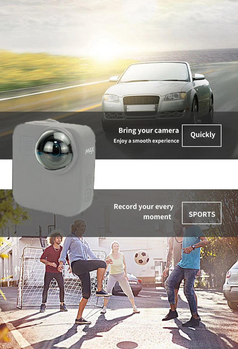 NovelGoal Copriobiettivo Protettivo Antipolvere E Antigraffio Per GoPro Max, 5 Paia, In Alluminio E Policarbonato, Alta Trasmissione Luminosa, Leggero 4g
