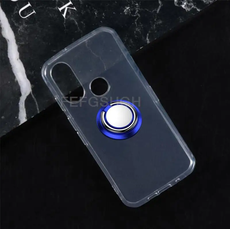 Fashion Full Cover For Cat S62 Pro 5.7 inch Metal Ring Holder Magnetic TPU Back Phone Case For Caterpillar Cat S62 Pro