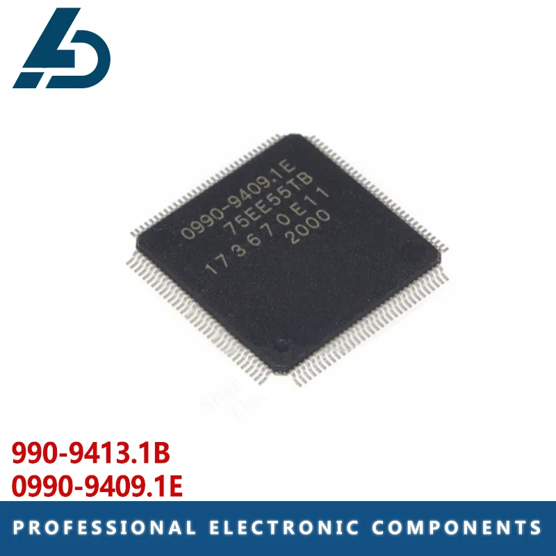 

1 PIECE 990-9413.1B 990-94131B 0990-9409.1E 0990-9409 QFP-128 ABS pump IC chip module internal fault communication Chipset
