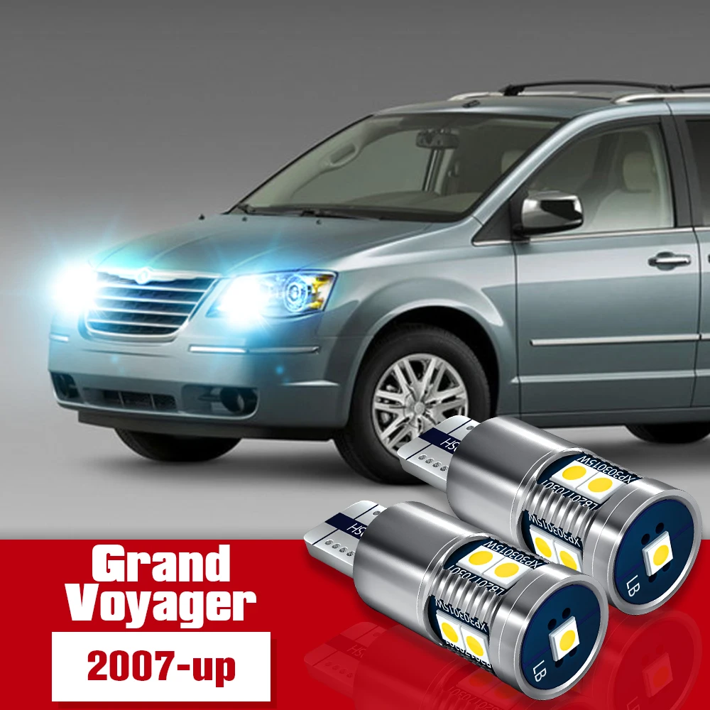 

2pcs LED Accessories Parking Light Bulb Clearance Lamp For Chrysler Grand Voyager 2007 2008 2009