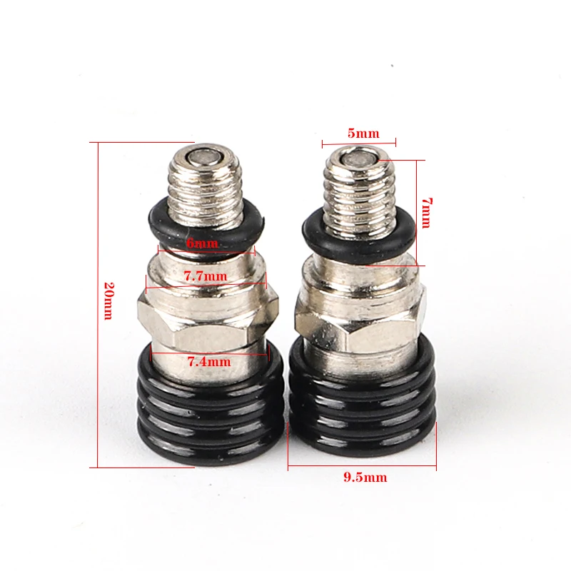 Motocross Motorcycle M5*0.8cm Fork Air Bleeder Valve For Honda CR250 CR500 CRF150R CRF250R CRF250X CRF450R CRF450X view 2