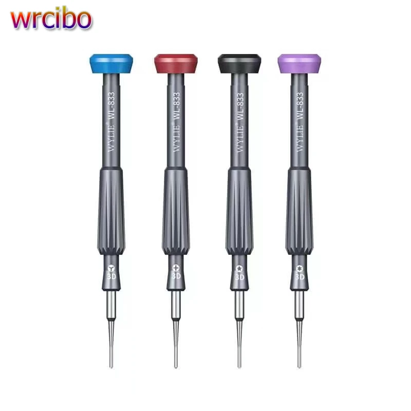 Wrcibo WL-833 3D Stronge Magnetic Screwdriver Set High Precision S2 Bits  Bolt Opening Driver Mobile Phone Disassembly Repair