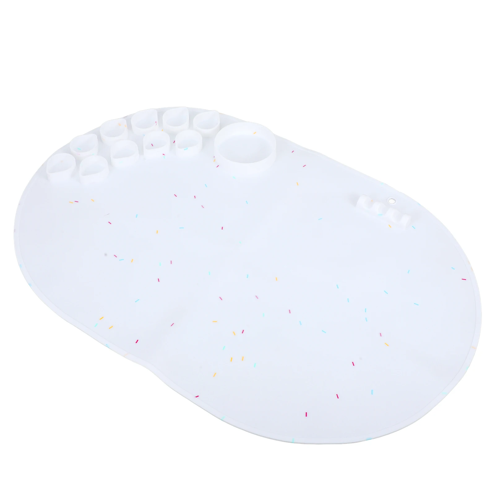 

Silicone Craft Mat Flexible Durable Nonstick Pad for DIY Painting Resin Casting Reusable Silicone Palette Craft Sheet Protective