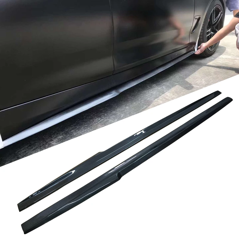 OMS Style F34 Carbon Fiber Side Skirt Lip For BMW 3 Series GT F34