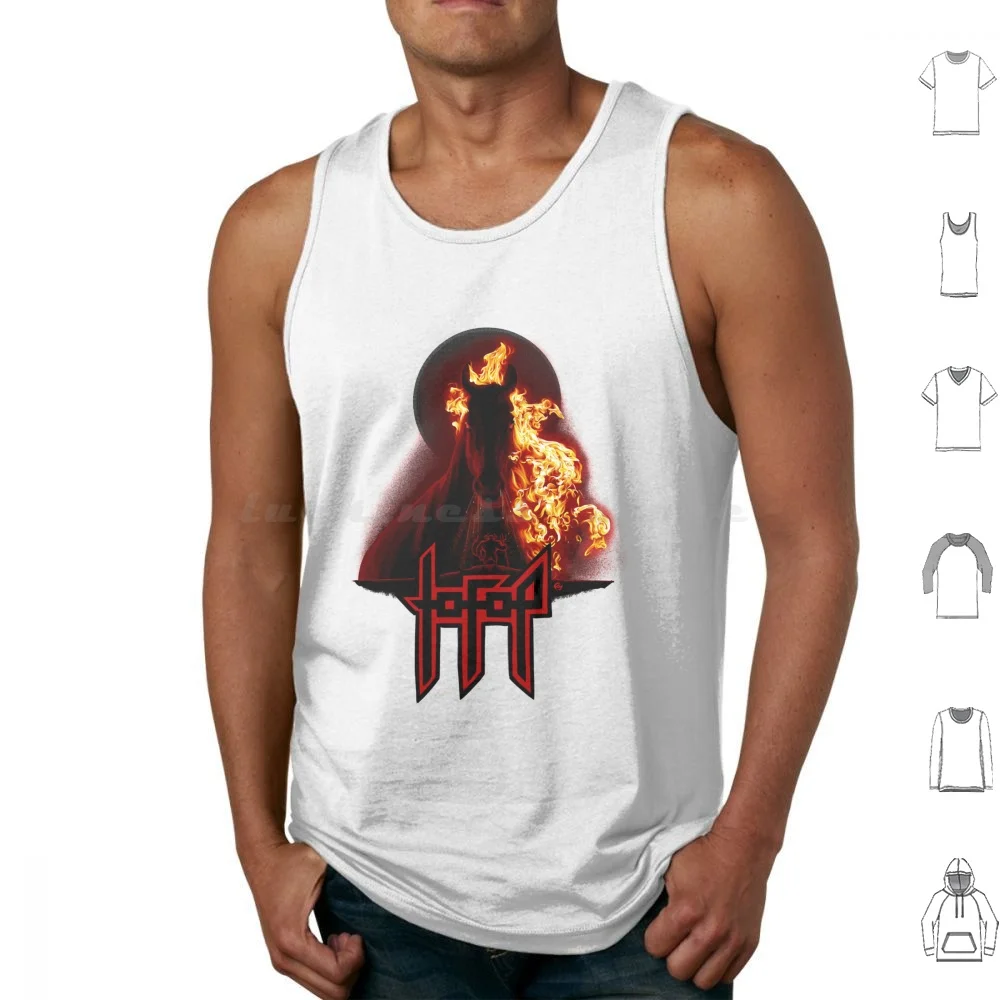 Tofop-Biggest Horse In Hell Tank Tops Vest Sleeveless James Fosdike Gareth Reynolds Dave Anthony Wil Anderson Charlie Clausen