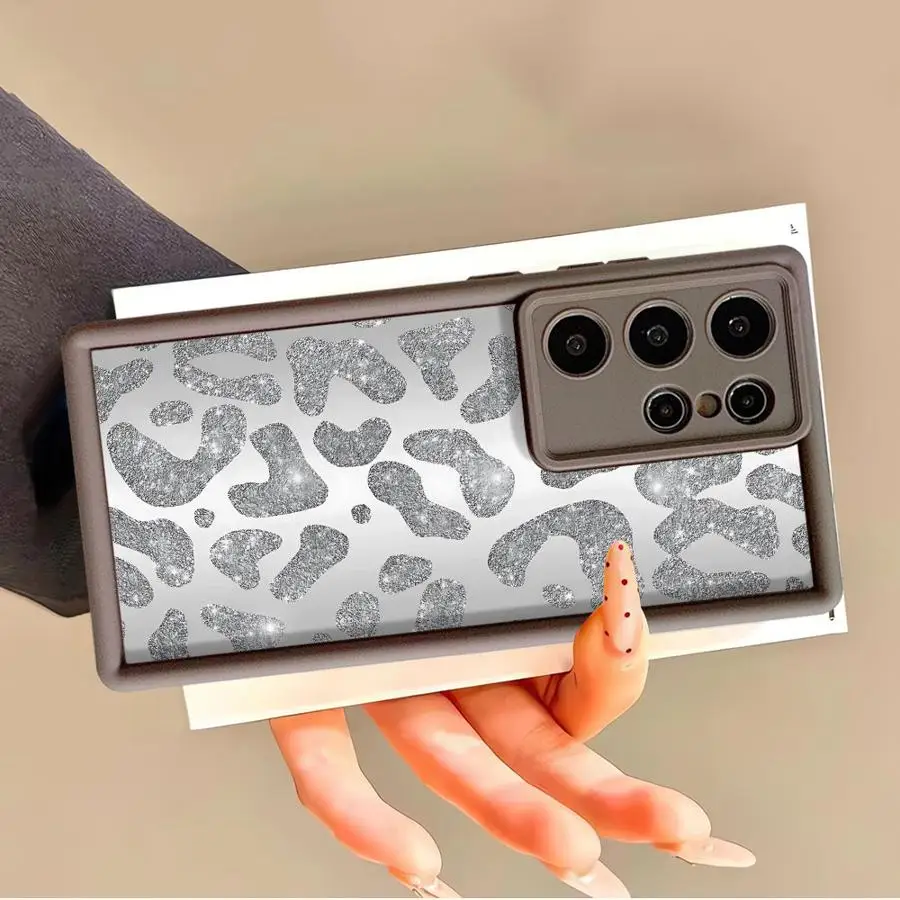 Etui na telefon Samsung Galaxy S23 S25 S22 S23 Plus S24 FE Note 20 Ultra S25 Ultra S24 S20 S21 Miękkie TPU Personalizowane Leopard
