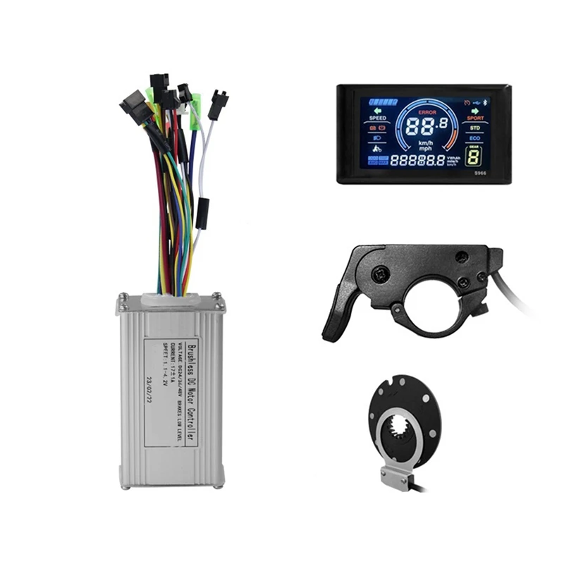 Lithium Battery Modification Accessories Parts S966 Color Screen Instrument 17A 3-Mode Sine Wave Controller Set