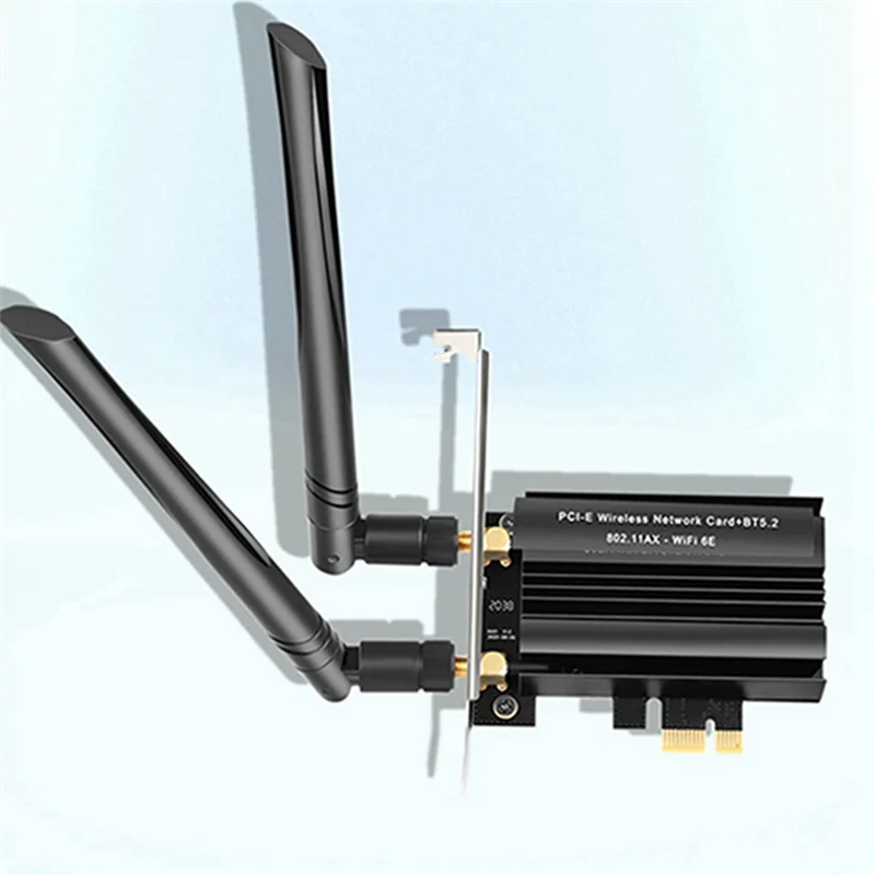 POP-lWiFi6E 3000Mbps 2.4G 5G 6GHz Bluetooth 5.2 USB3.0 Tri-Band Wireless LAN Adapter Wifi Receiver for DesktopComputer