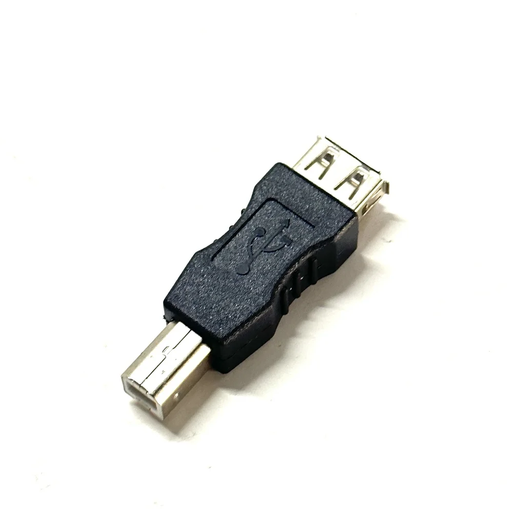 고속 USB 2.0 유형 A 암-유형 B 남성 USB 프린터 스캐너 어댑터 데이터 동기화 커플러 변환기 커넥터