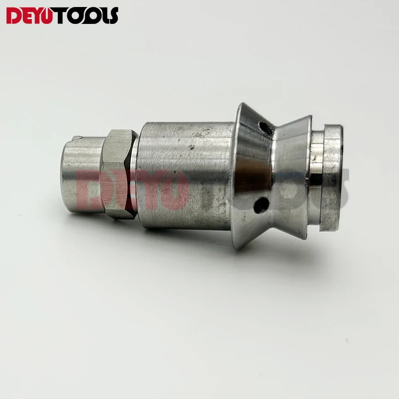 putty mortar sprayer, fireproof, waterproof coating, latex paint Airless grouting screw pump machine gun fan iron nozzle tip view 3