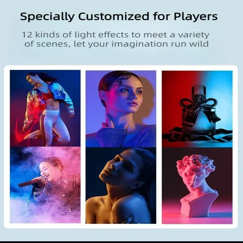 50CM RGB Stick Light Wand Lightweight Handheld Tube Light Led Video Light CRI 95+ Photography Studio Lamp