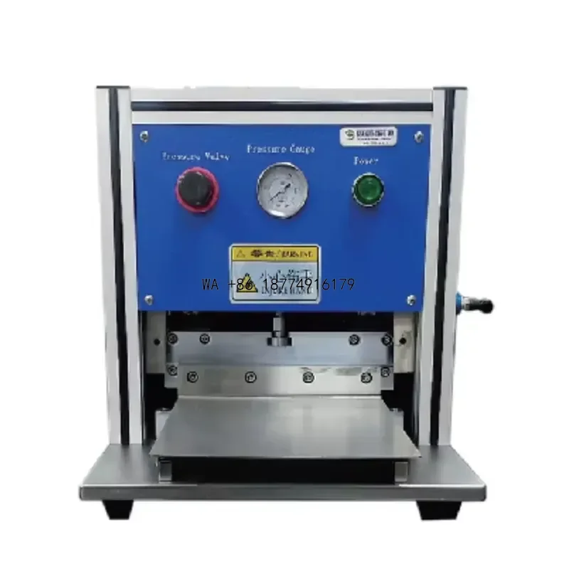 wmwmnu GRS-QP200 Pneumatic Edge Cutting Pouch Cell Battery Laboratory Edge Trimming
