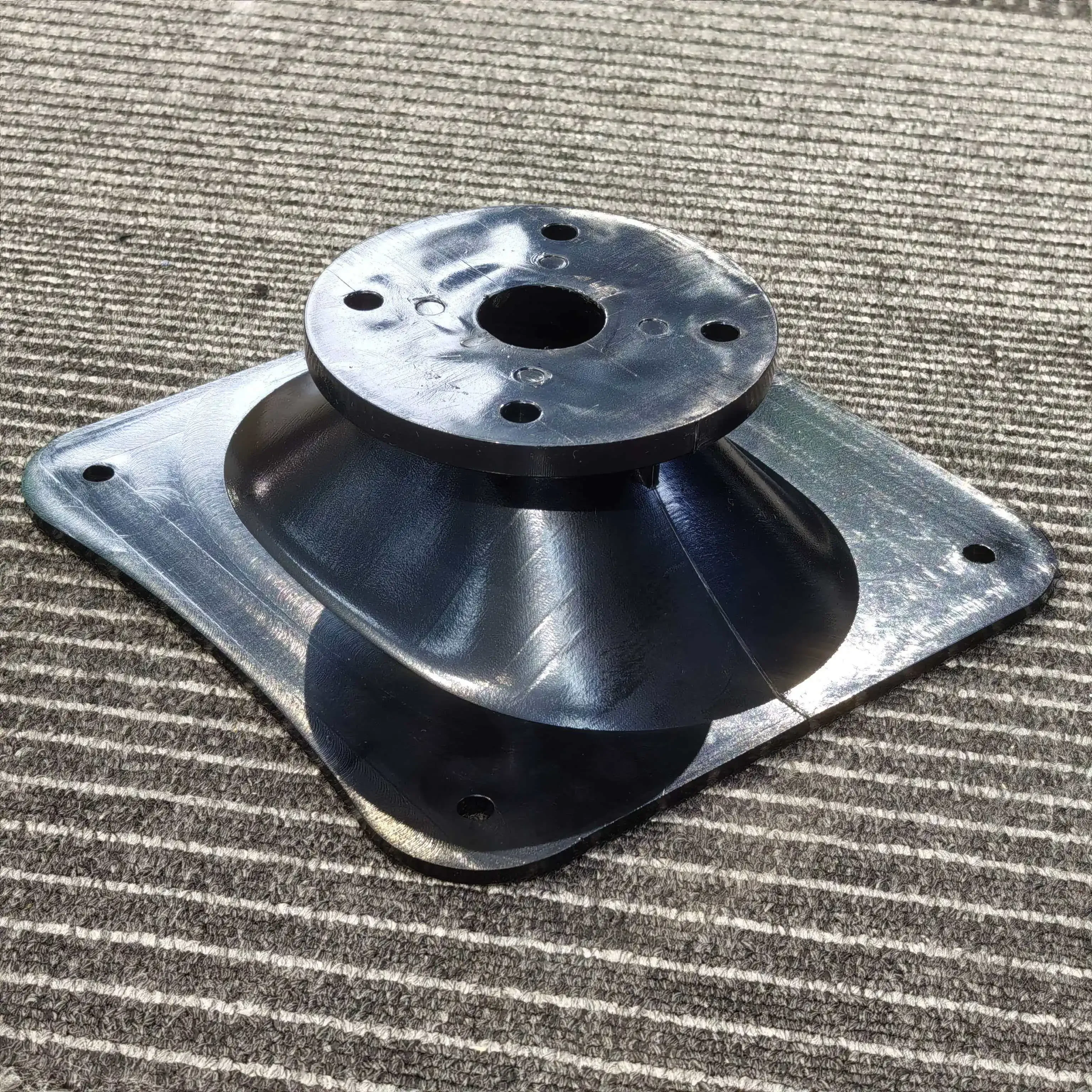 MW Audio 1" Halsöffnung 160x160x58mm & 178x178x54mm, anschraubbarer quadratischer Wellenleiter für professionelle Bühnenlautsprecher – Detail 6