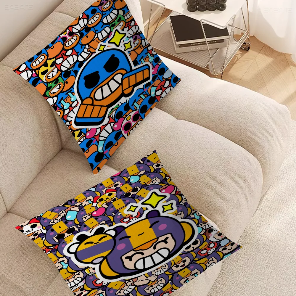 Game Game S-Stars Stitch Lucky Dragon pillow cover sofa cushion cover home room decoration children gift