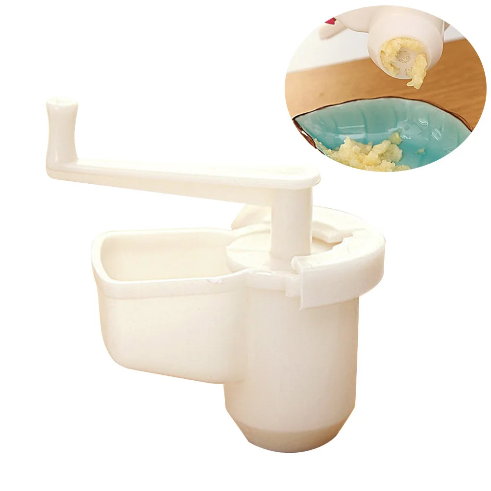 

Smart Garlic Peeler Multi-Function Slicer for Kitchen Utensils Easy Clean Lightweight Hand Operated Garlic Shredder Cutter