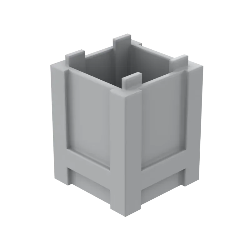 MOC 10PCS 61780 Container Box Building Blocks Kit 2x2x2 Top Opening Treasure Toys Birthday Boys Girls Special Captivating Gifts