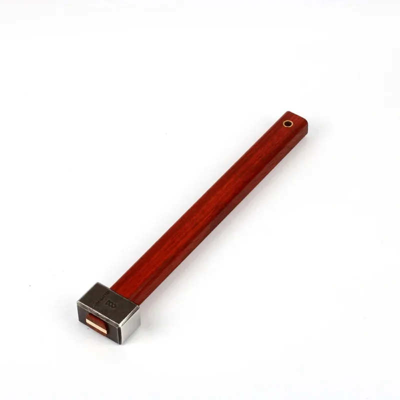 Mini Square Hammer 45x25MM HRC56+ 440C Steel Head with Rosewood Long Handle Classic Hand Tools 270G