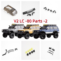 FMS 1:18 V2 FCX18 LC80 Land Cruiser RC Climbing Car Off-Road Crawler Replacement Parts