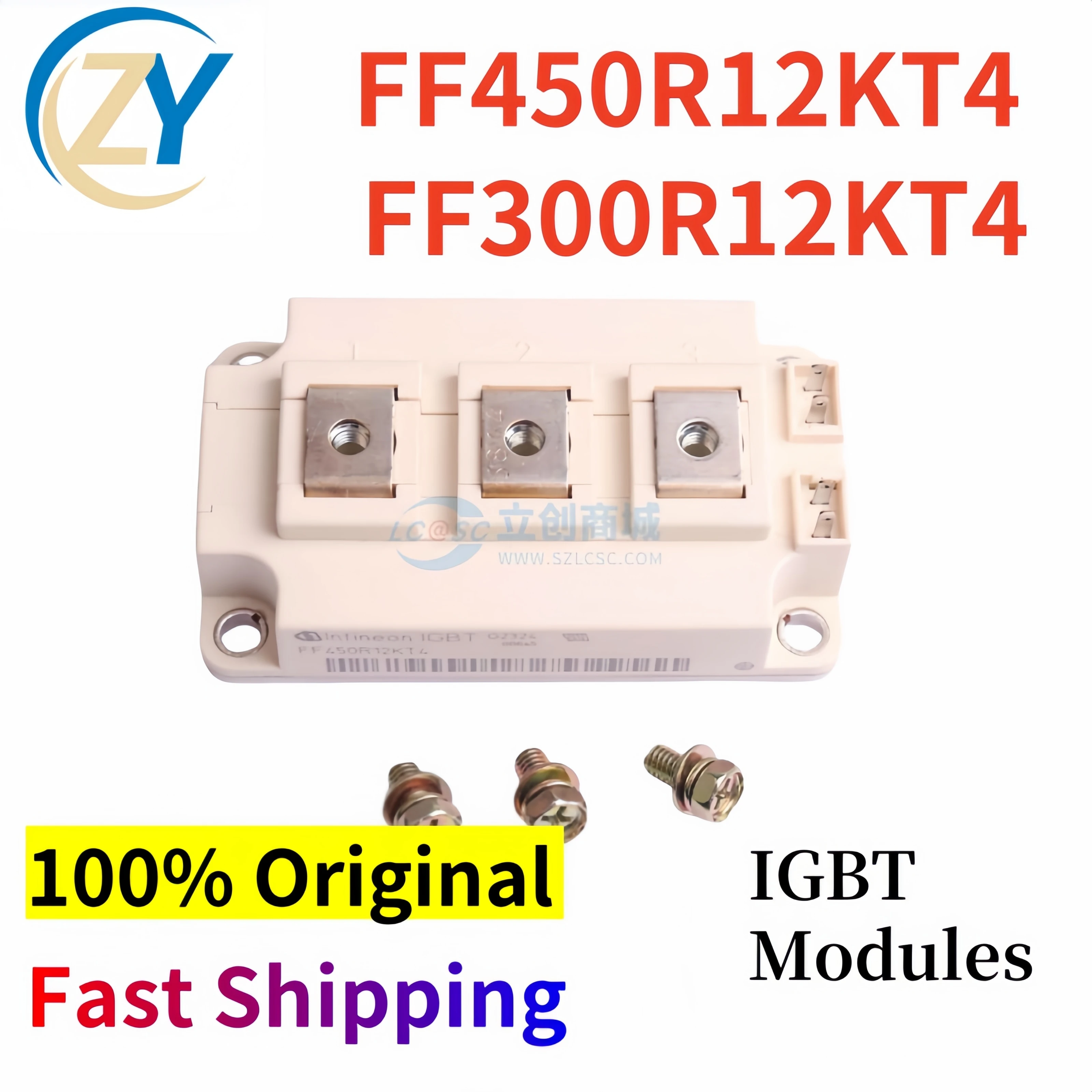 

FF450R12KT4 FF300R12KT4 IGBT Modules -40C - +150C 100% Original & In Stock