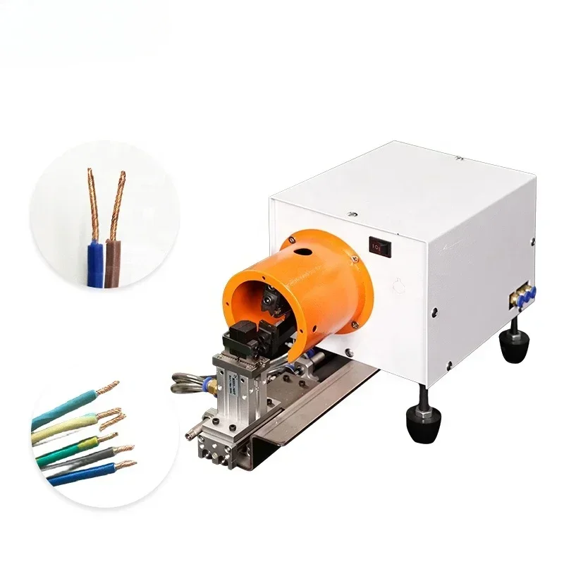 Hot SalesPneumatic Rotary Portable Multi-Core Wire Stripping Machine