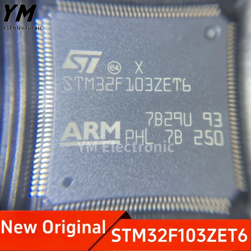 

New Original STM32F103ZET6 LQFP-144 ARM Cortex-M3 32-bit microcontroller MCU