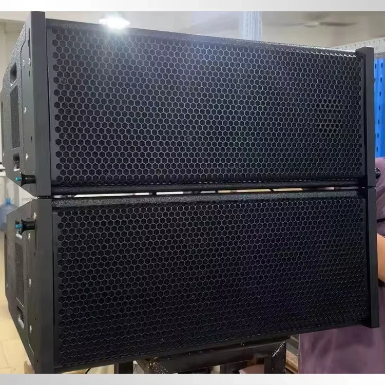 Stage Active Linear Array Sound System with Built-in DSP Amplifier Module Outdoor Performance Speakers Bars Schools Weddings