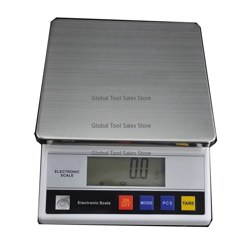 

Accurate Digital Scale Jewelry Gram Gold Gem Coin Balance Weight 7.5kg x 0.1g electronic Counting bench top scale