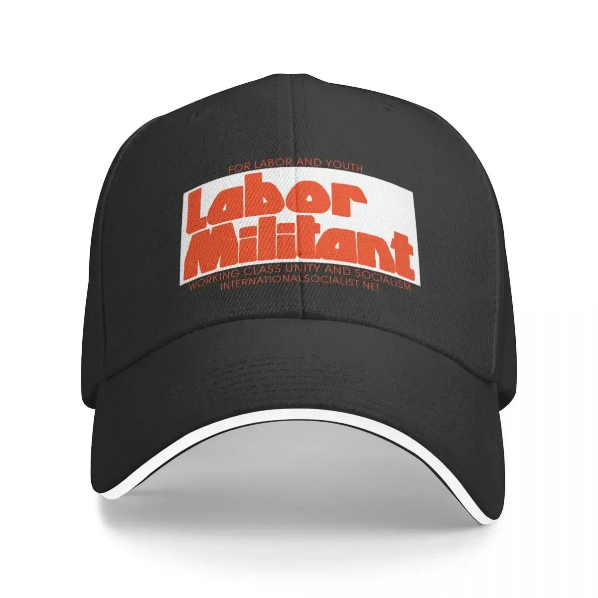 Labor Militant - Red Baseball Cap Golf Hat Man Military Tactical Cap custom Hat Mens Tennis Women's