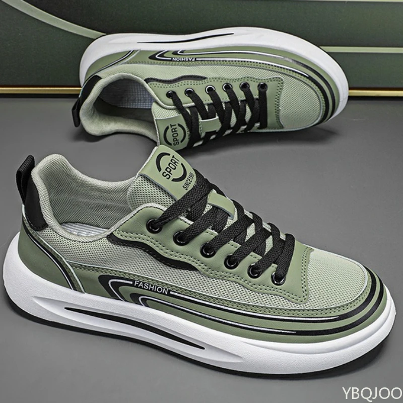 새로운 여름 유행 다용도 남성 신발 캐주얼 편안한 운동화 가벼운 메쉬 통기성 남성 스니커즈