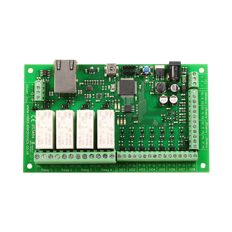 20262026 DS3484 - 4 X 16A Ethernet Relay Module
