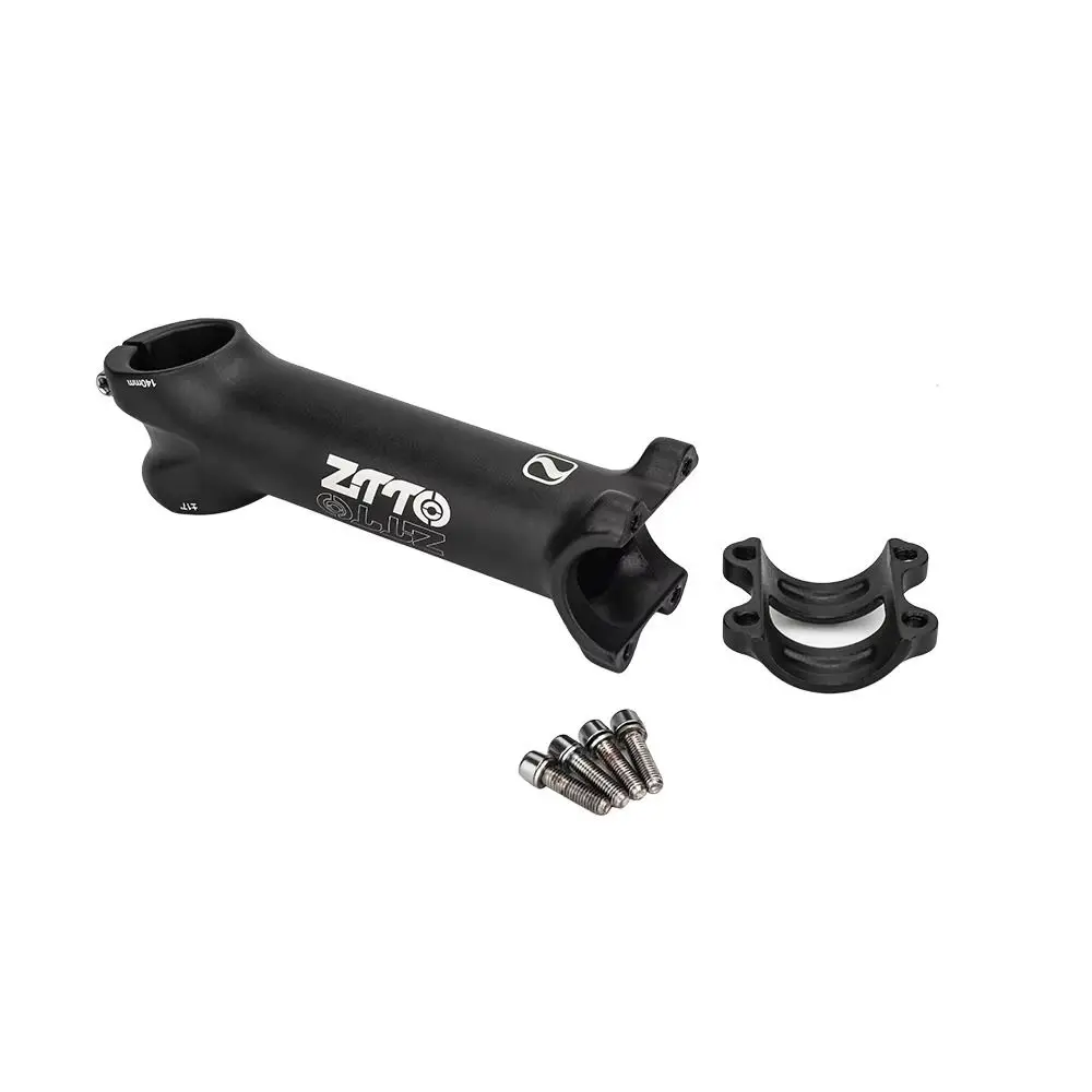 

Aluminum Alloy Bicycle Handlebar Stem 7/17 Degree Rise Angle 140mm 150mm Length Long Stem Handlebar Riser Threadless Design