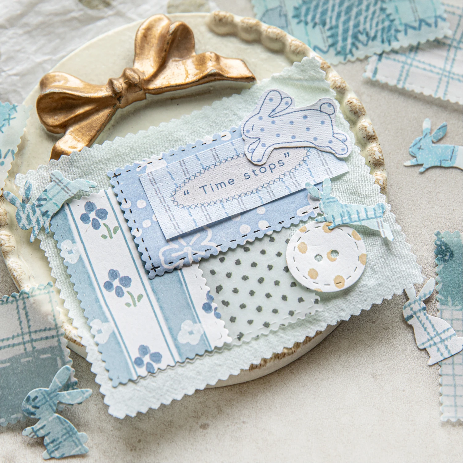 4 pacotes/lote flores fragmentadas tecelagem sonhos série retro papel mensagem bloco de notas