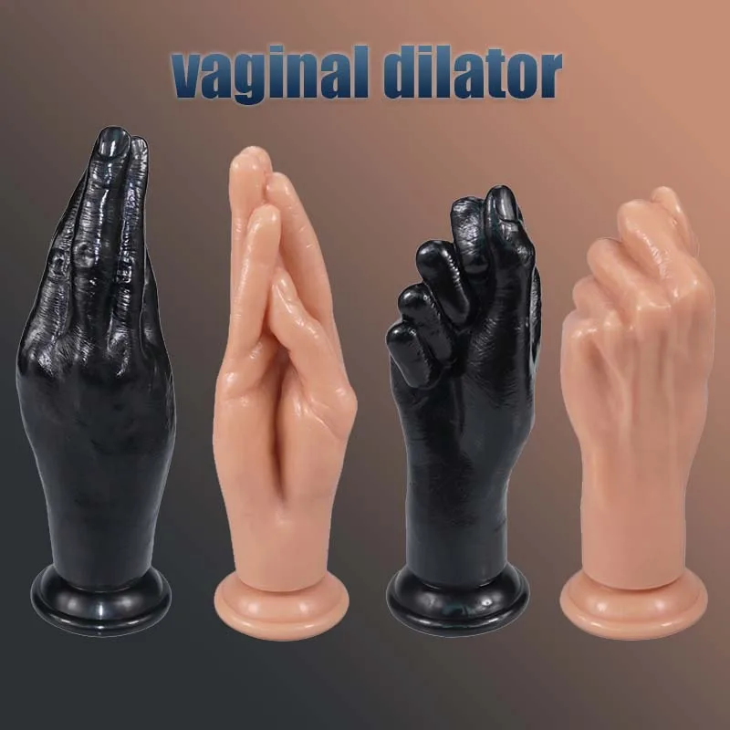 

Artificial Hands Butt Plug Anal Toy For Women Vaginal Dilator Men Anus Expander Dildos Female Masturbator Anal Plug for Fist Sex